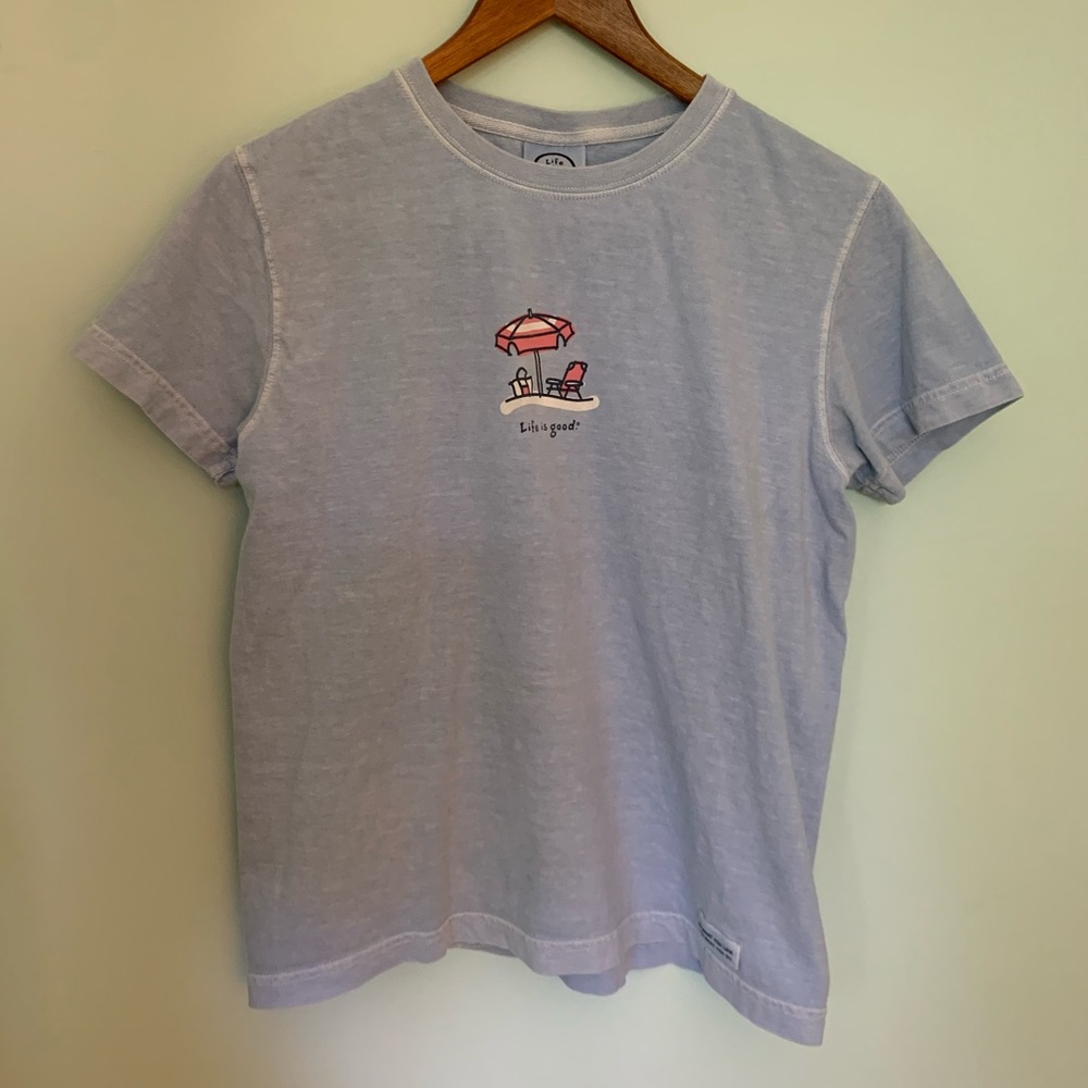 Life is Good Beach Shirt